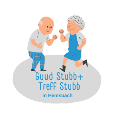 blau grau Logo Seniorentreff Senioren Freizeit